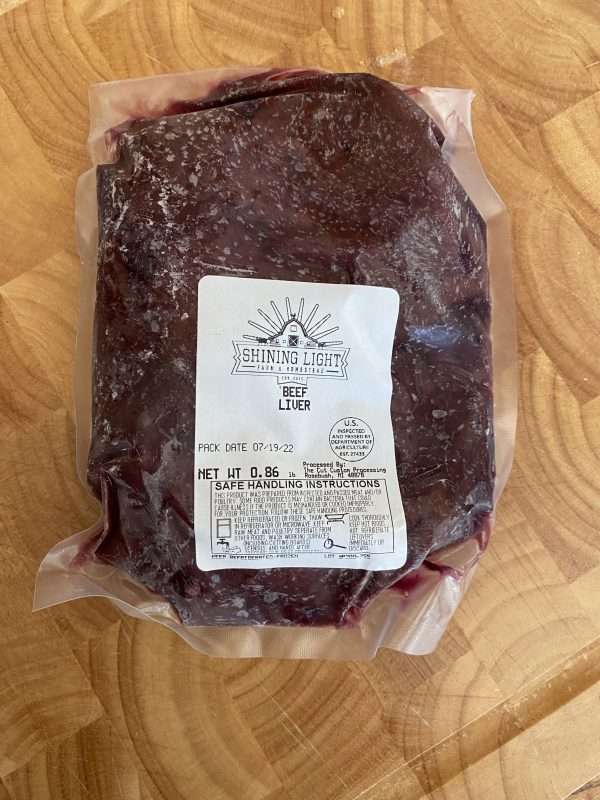 Grass Fed Beef Liver